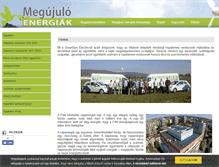 Tablet Screenshot of megujuloenergiak.eu